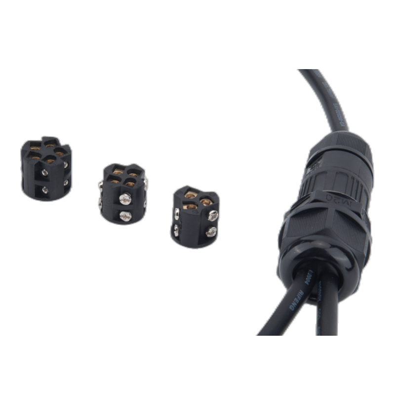 Connector3T-M20-2P/3P/4P/5P（三通Y型螺丝款）
